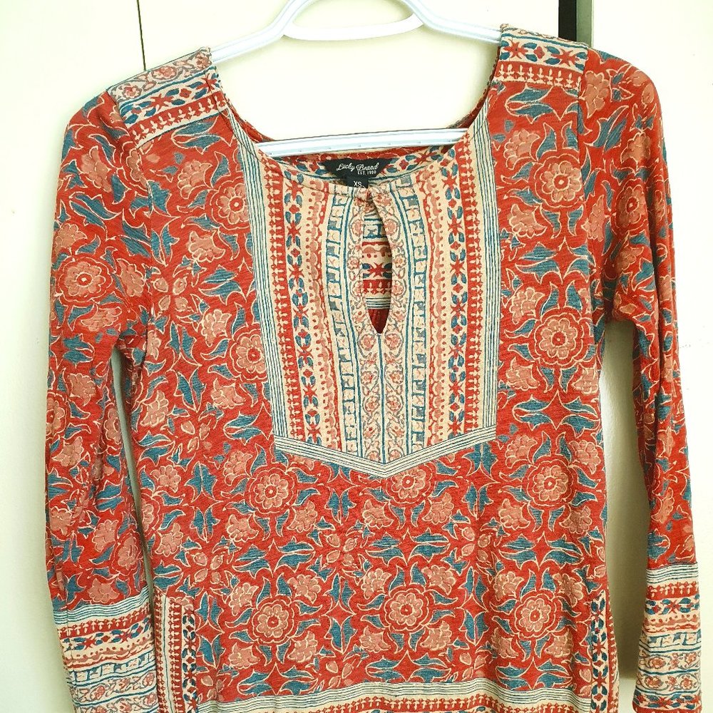 Lucky Brand Floral Top